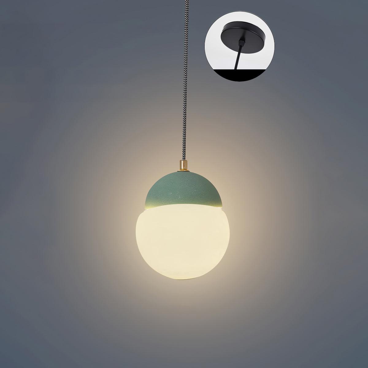 Soft Ambient Glow Elegant Glass Pendant Light