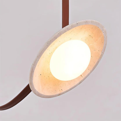 Chandelier Pendant Travertine For Ambience Warm