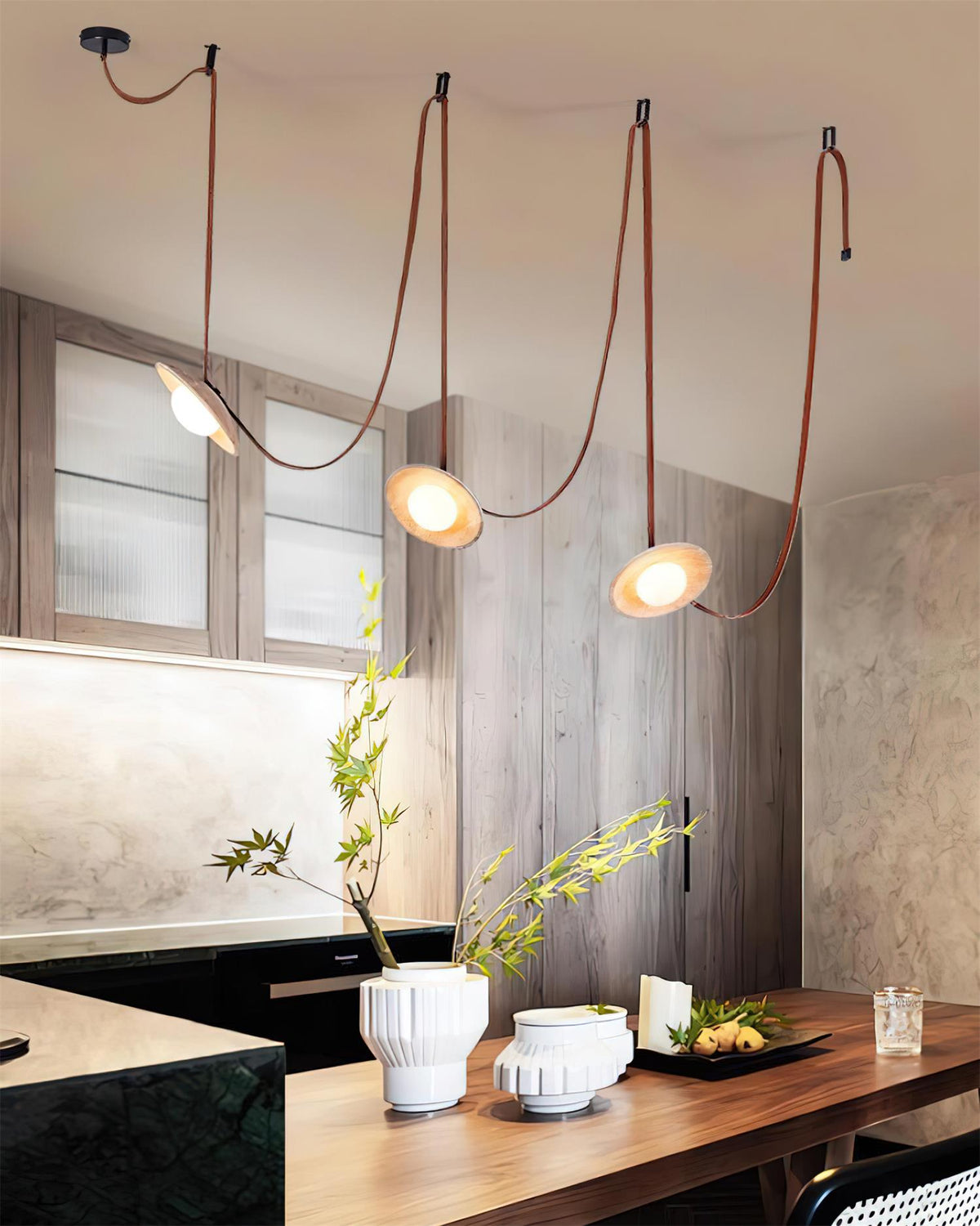 Chandelier Pendant Travertine For Ambience Warm