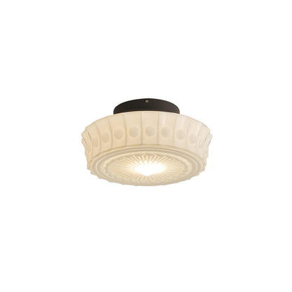 Modern Farmhouse Glass Ceiling Light With Horizon Touch