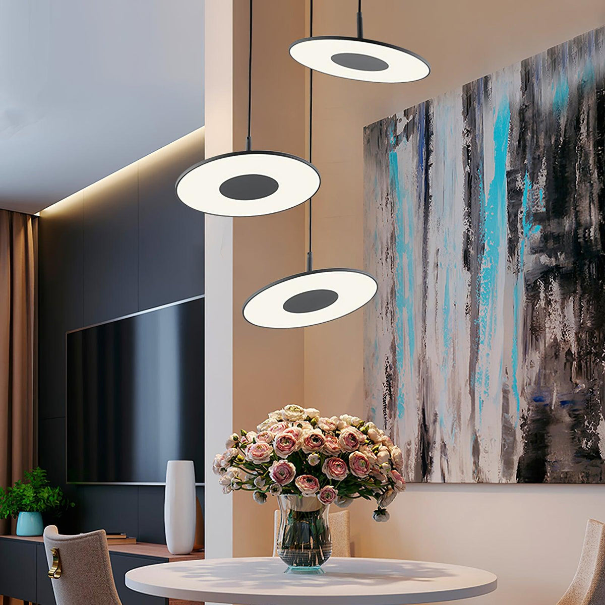 Metal Pendant Light Energy Saving