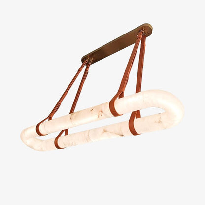 Soft Ambient Glow Alabaster Pendant Lamp