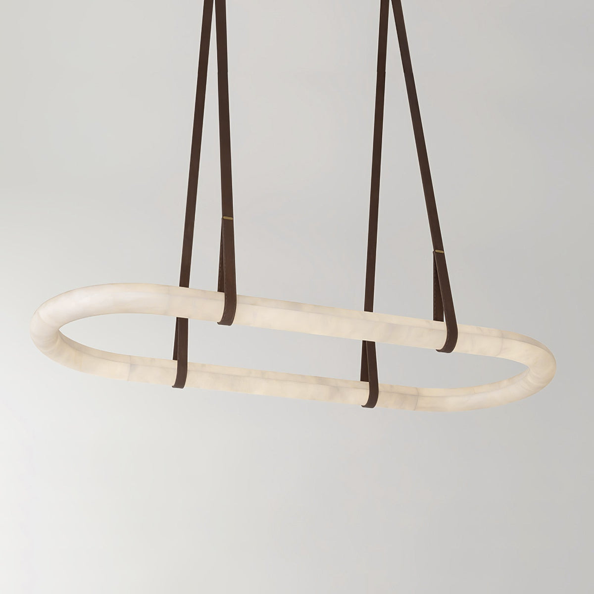 Soft Ambient Glow Alabaster Pendant Lamp