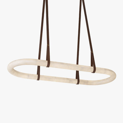 Soft Ambient Glow Alabaster Pendant Lamp