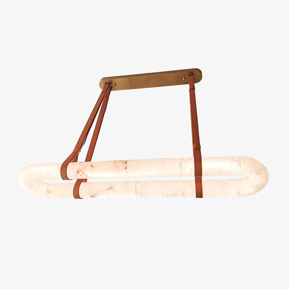 Soft Ambient Glow Alabaster Pendant Lamp