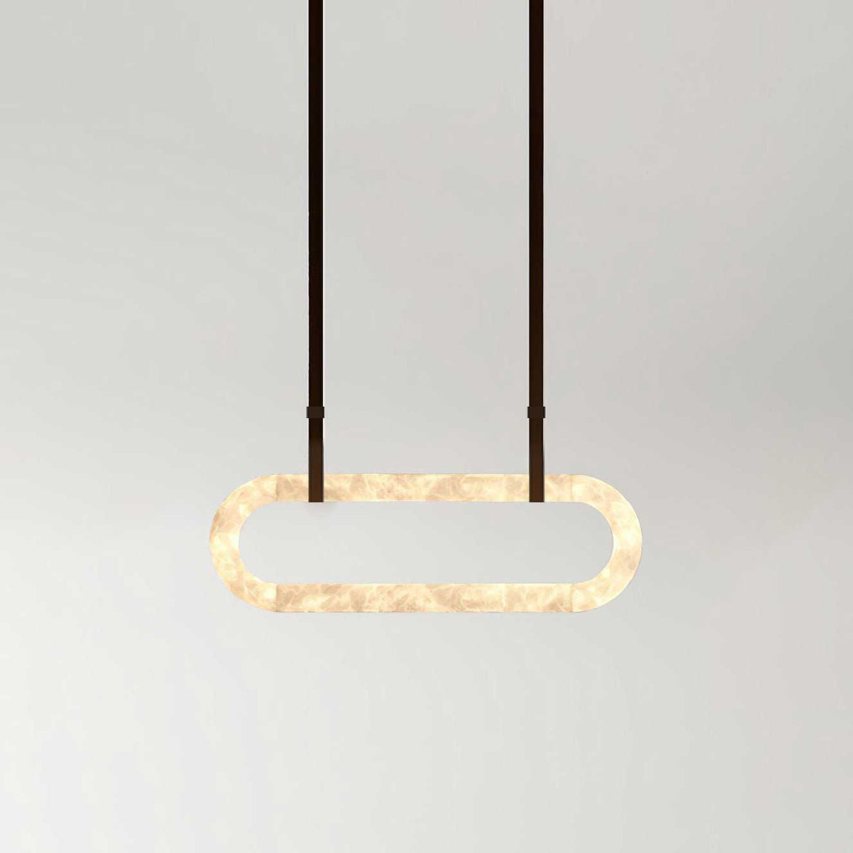 Soft Ambient Glow Alabaster Pendant Lamp