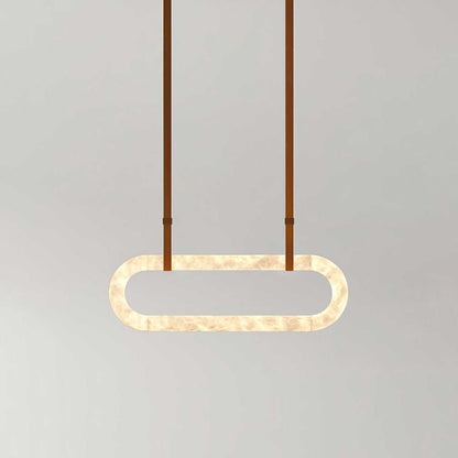 Soft Ambient Glow Alabaster Pendant Lamp