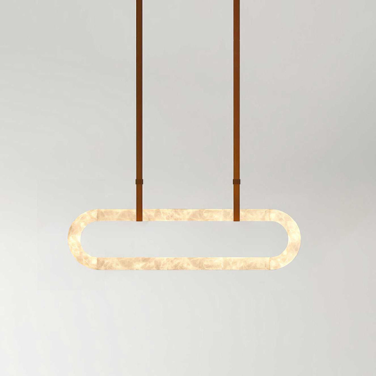 Soft Ambient Glow Alabaster Pendant Lamp