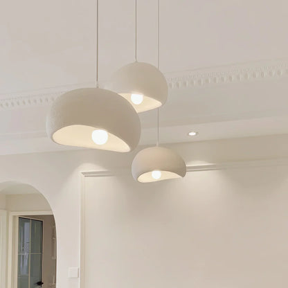 Gentle Ambience Delivered by Cloudlike Globe Pendant Light