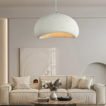 Gentle Ambience Delivered by Cloudlike Globe Pendant Light