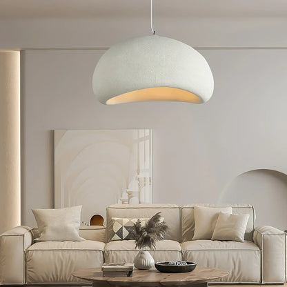 Gentle Ambience Delivered by Cloudlike Globe Pendant Light