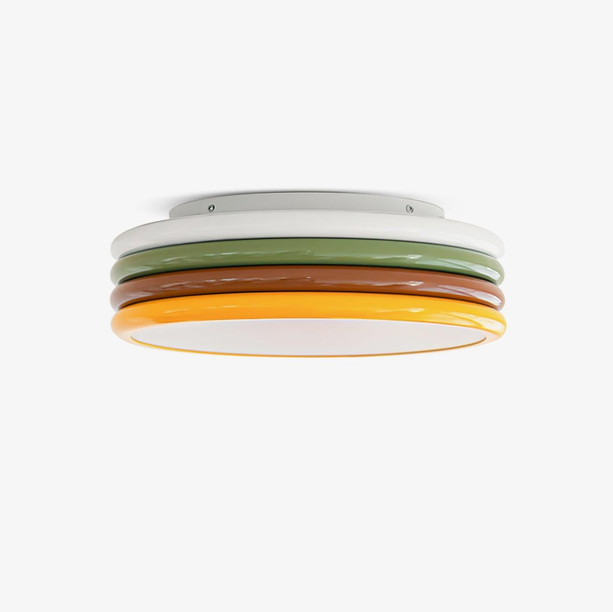 Warm Panel Accents PrismStack Colour Ceiling Lamp