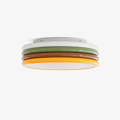 Warm Panel Accents PrismStack Colour Ceiling Lamp