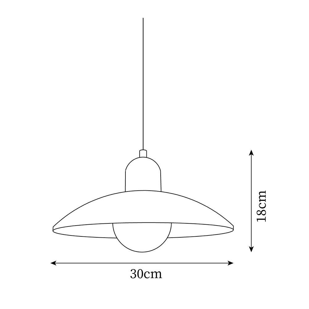 LED G9 Dimmable Pendant Dome Light