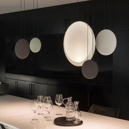 Modern Metal Pendant Light With Warm Ambient Glow By Arisha