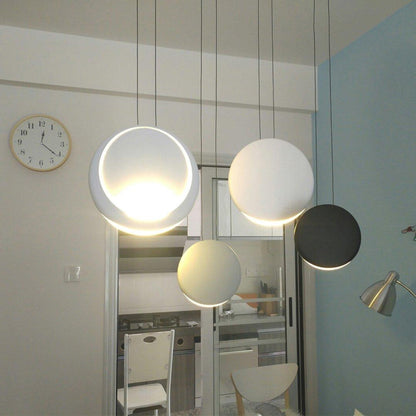 Modern Metal Pendant Light With Warm Ambient Glow By Arisha