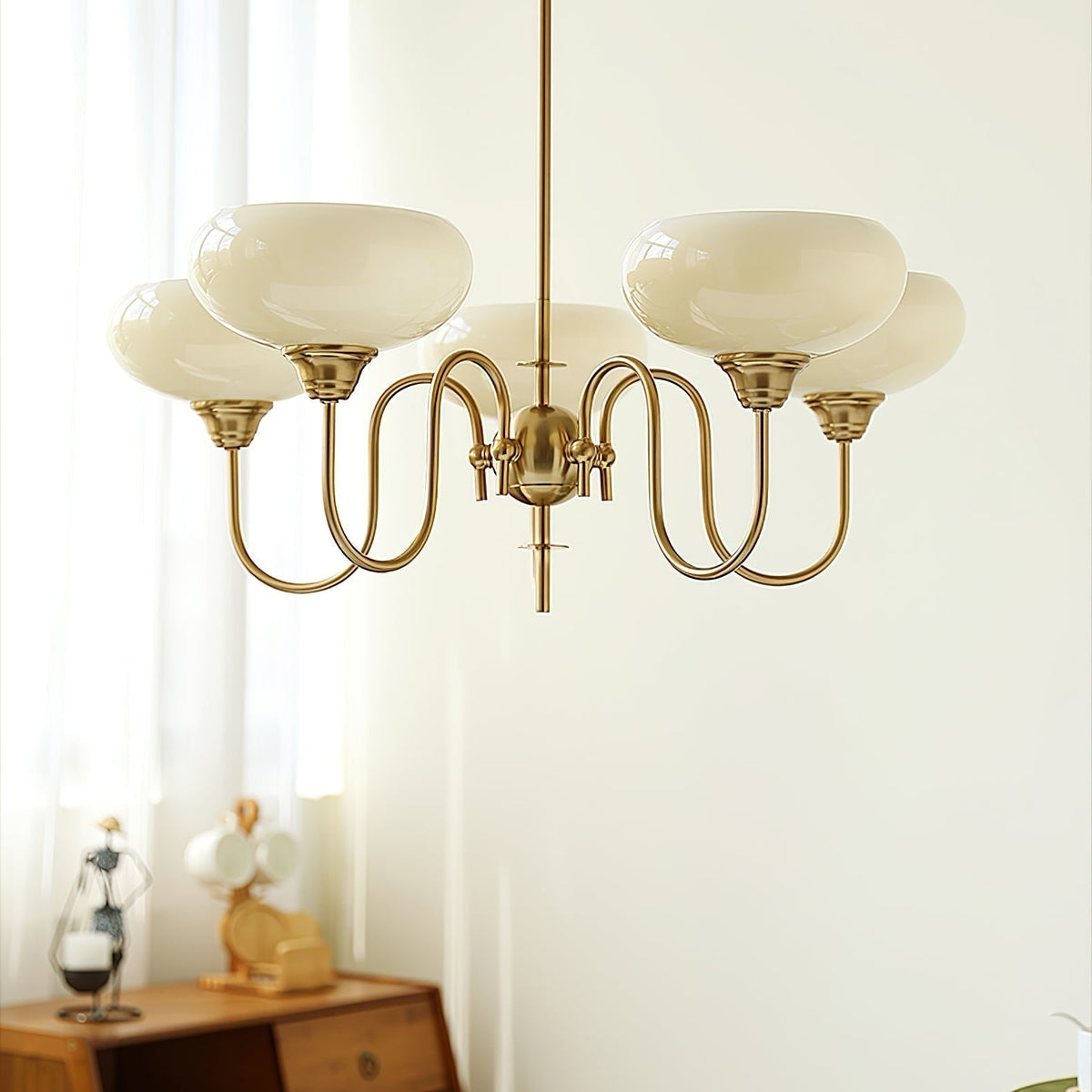 Pendant Light With Warm Glow Vintage Led Multi Lampshade