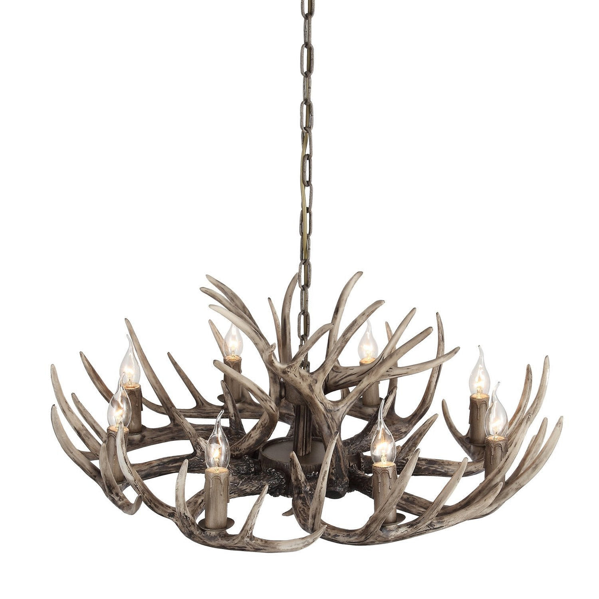 Nordic Durable Pendant Light in Resin and Metal LED