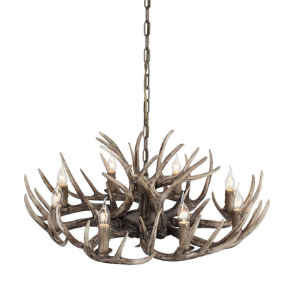 Nordic Durable Pendant Light in Resin and Metal LED