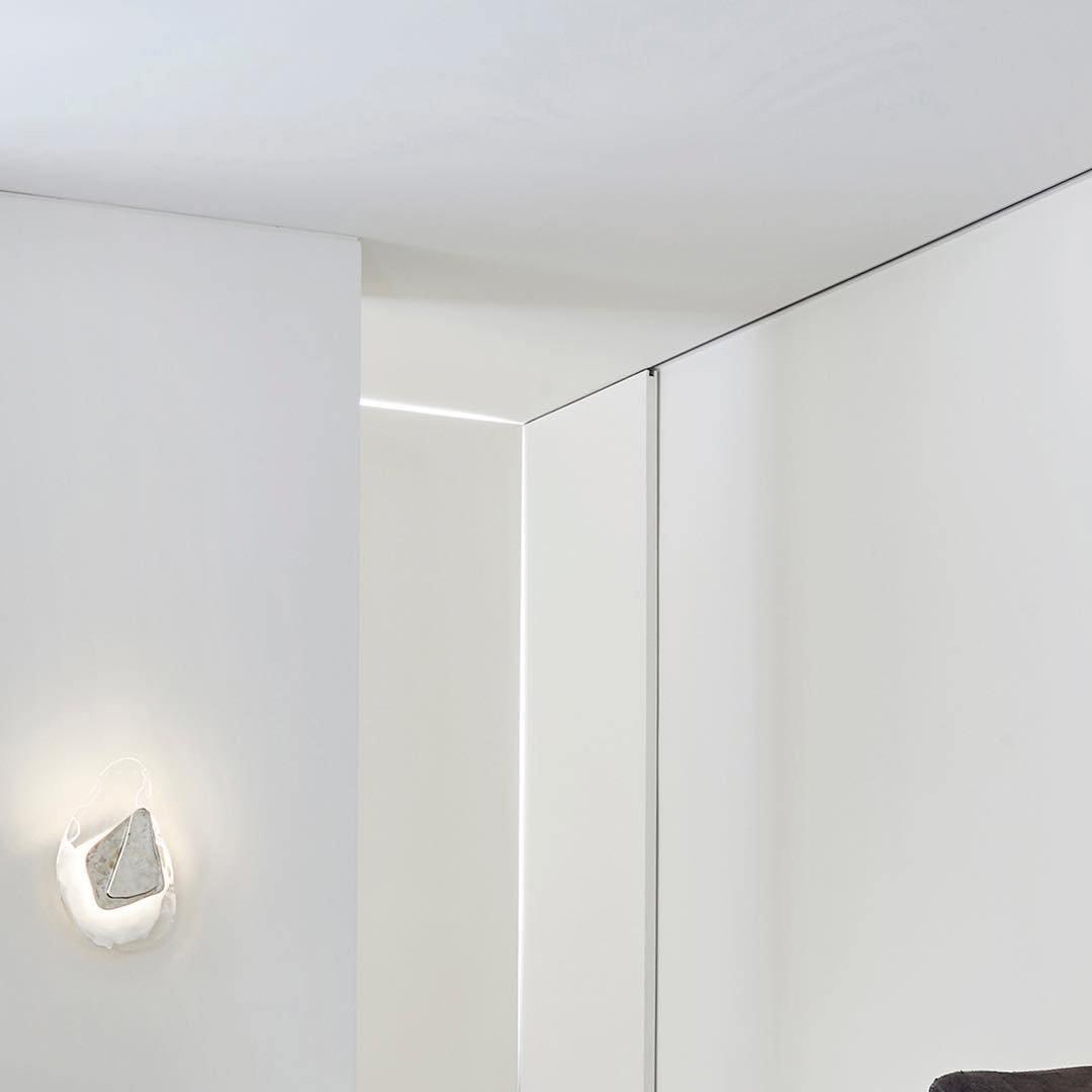 Wall Glass Swirl Black Matte