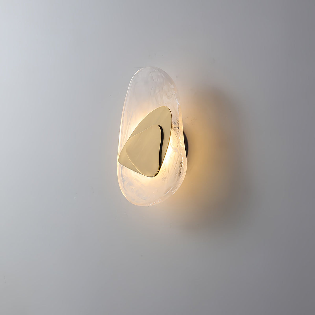 Wall Glass Swirl Black Matte