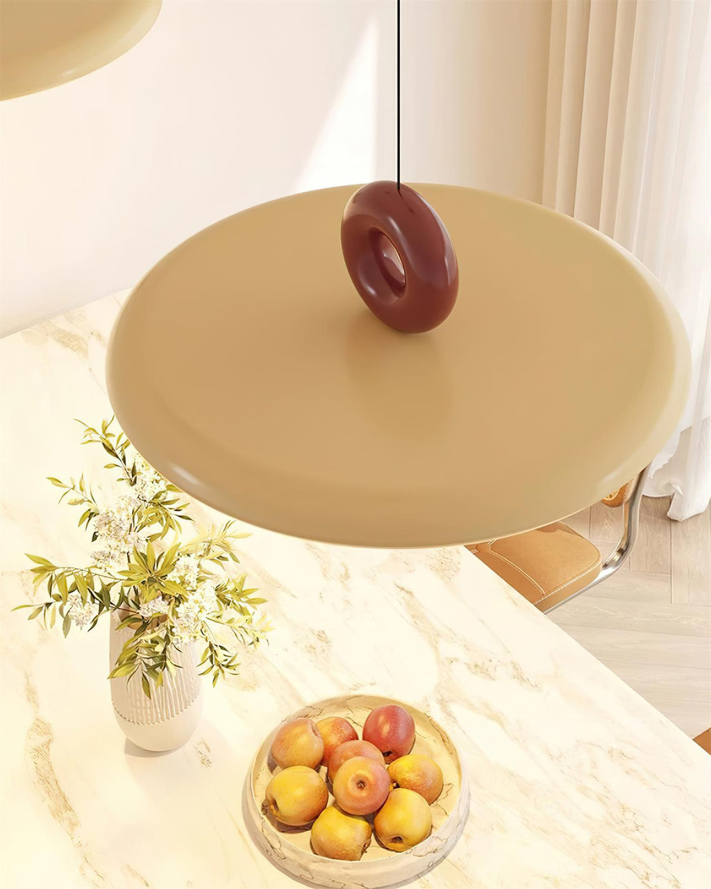 Minimalist Ambient Lighting Loop Pendant Lamp