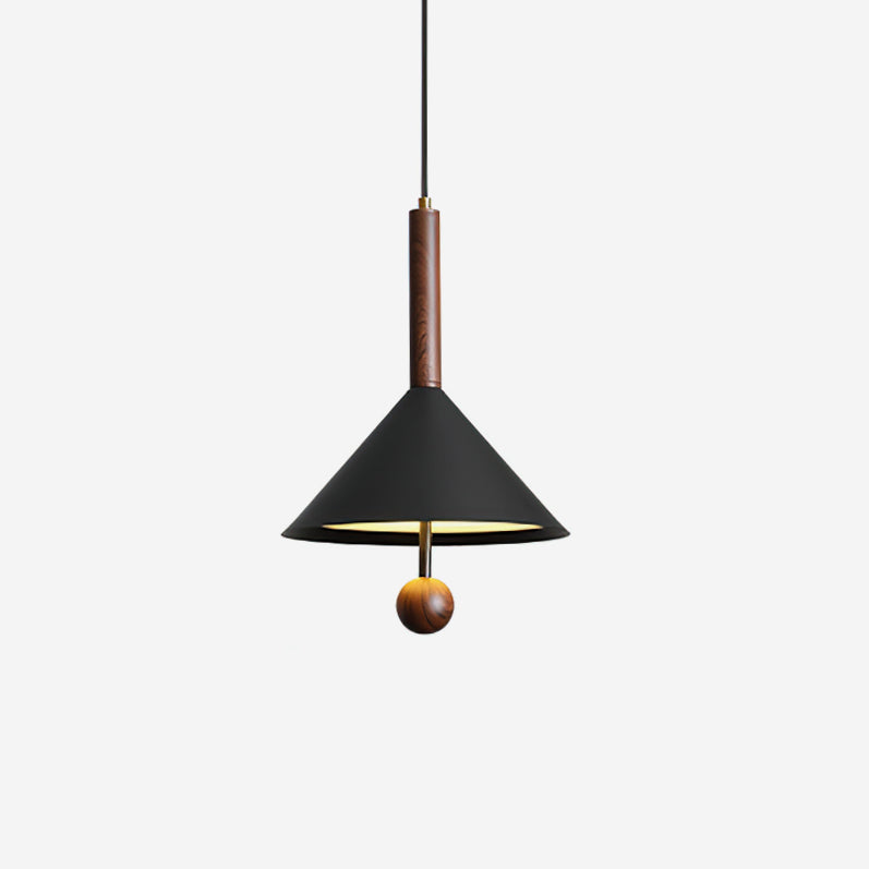 Integrated LED Cone Pendant Light