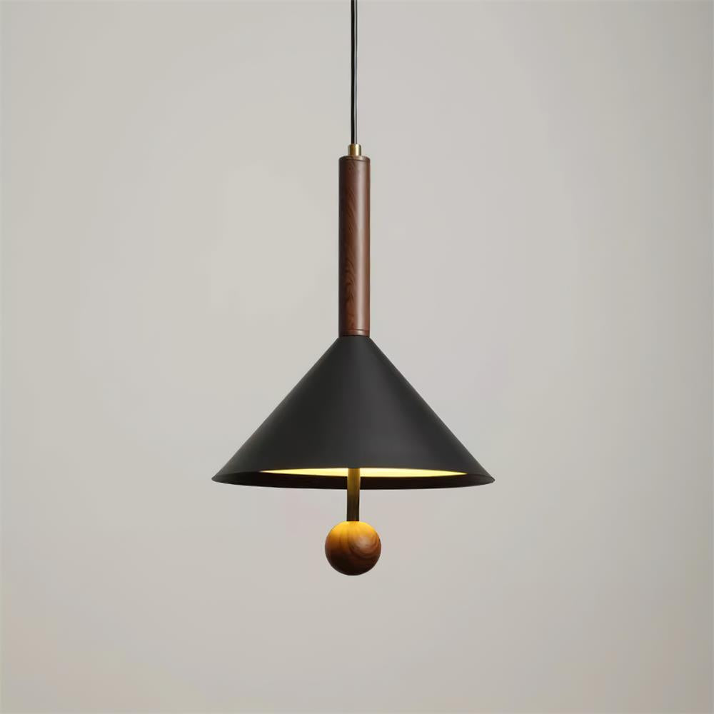 Integrated LED Cone Pendant Light