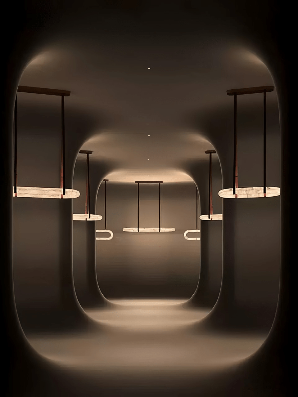 Soft Ambient Glow Alabaster Pendant Lamp