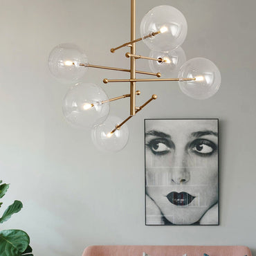 Living Rooms Warm Ambient Glow Nordic Bubble Pendant Light
