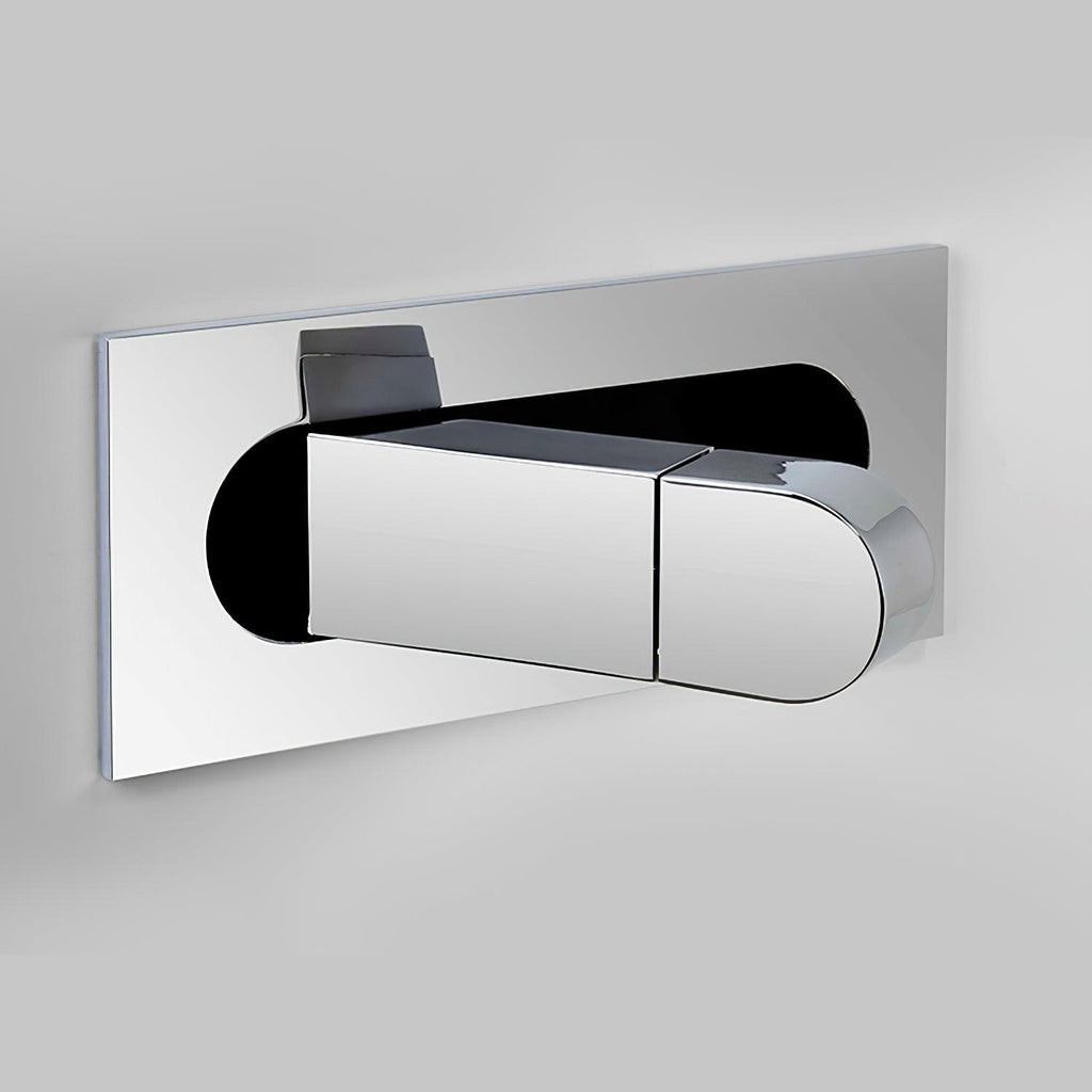 Matt Black Minimalist Adjustable LED Wall Light