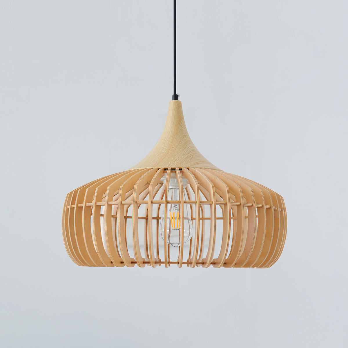 Warm Ambience Bamboo Rattan Pendant Light