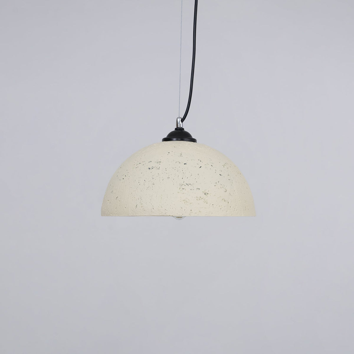 Dome Pendant Light for Kitchens and Dining with Stone Texture