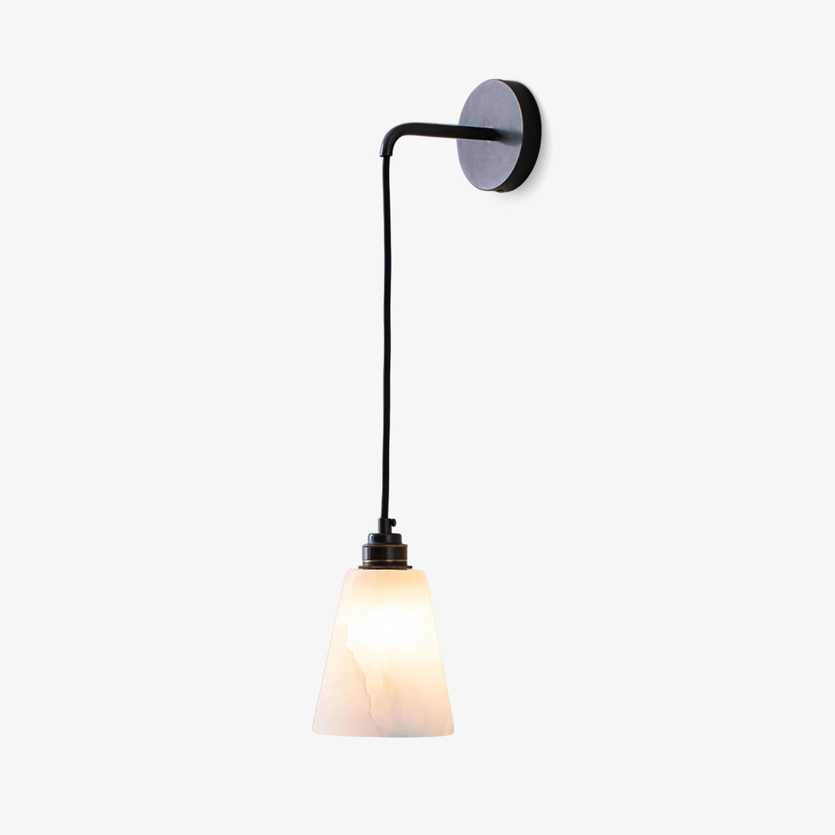 Soft Warm Glow Wall Pendant Lamp With Alabaster