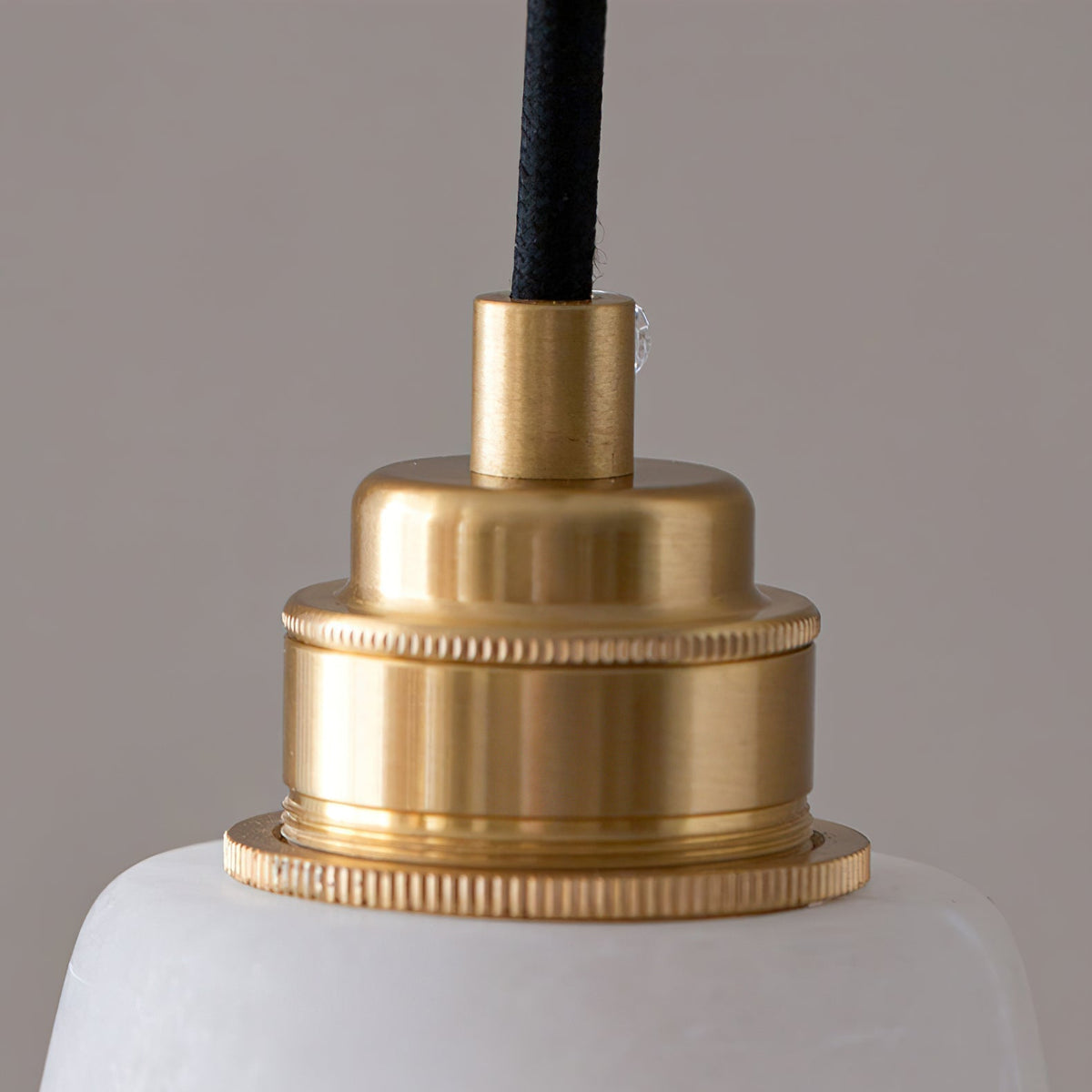 Soft Warm Glow Wall Pendant Lamp With Alabaster
