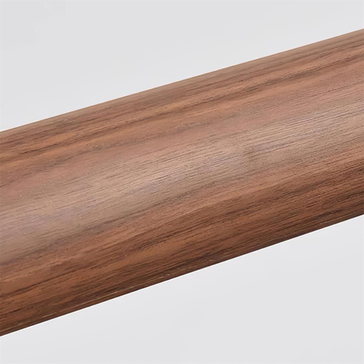 Warm Glow Minimalist Wooden Integrated LED Pendant Light