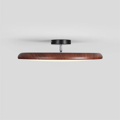 Integrated LED Premium Semi Flush Ceiling Oval Light