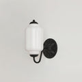Glass Wall Sconce With Brass Frame Timeless Pink