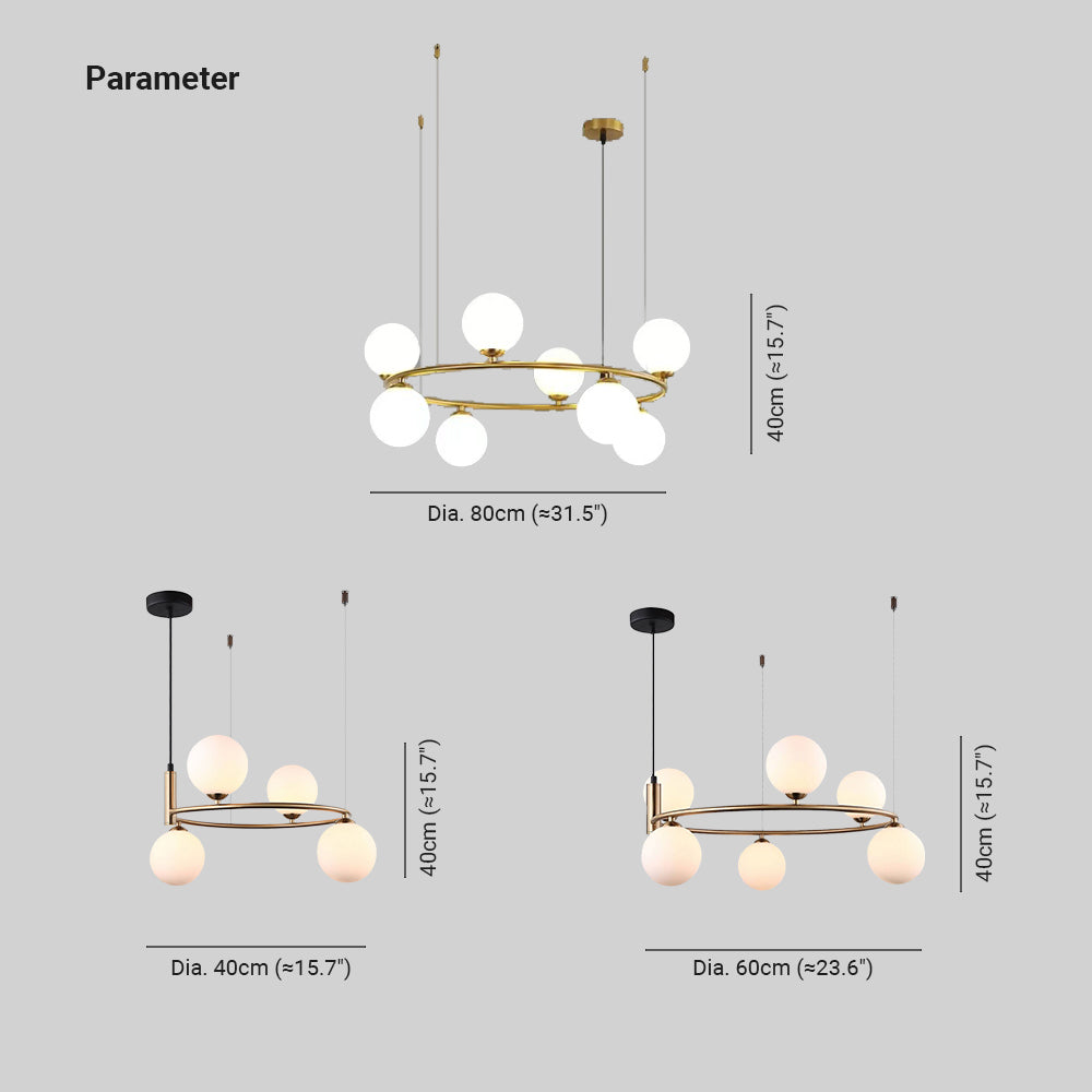 Glass Metal Design Nordic Pendant Light With Premium