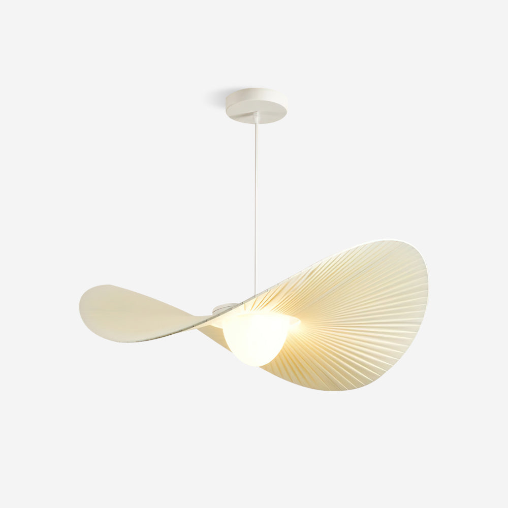 Warm Ambient Glow Pendant Light With Petal Design