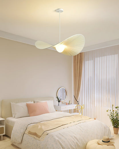 Warm Ambient Glow Pendant Light With Petal Design