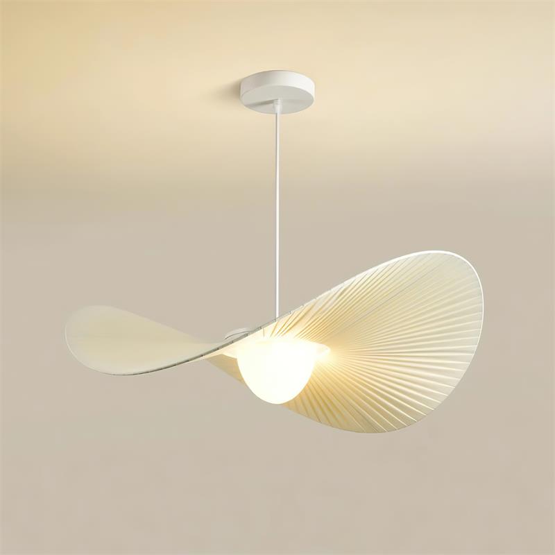 Warm Ambient Glow Pendant Light With Petal Design