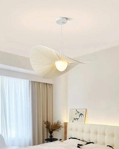 Warm Ambient Glow Pendant Light With Petal Design