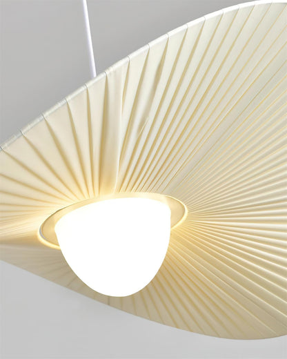 Warm Ambient Glow Pendant Light With Petal Design