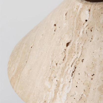 Pendant Light Elegant Travertine Wood