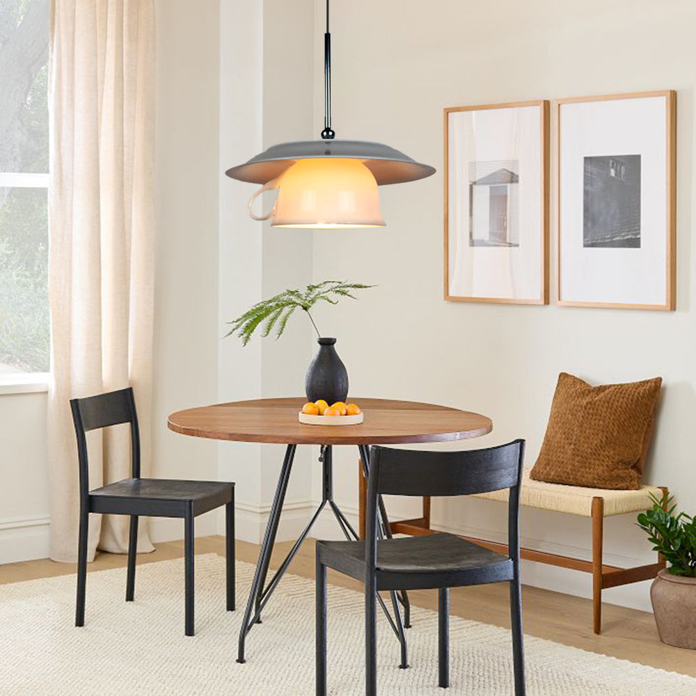 Pendant Living Rooms Light Ceramic Modern Cup For