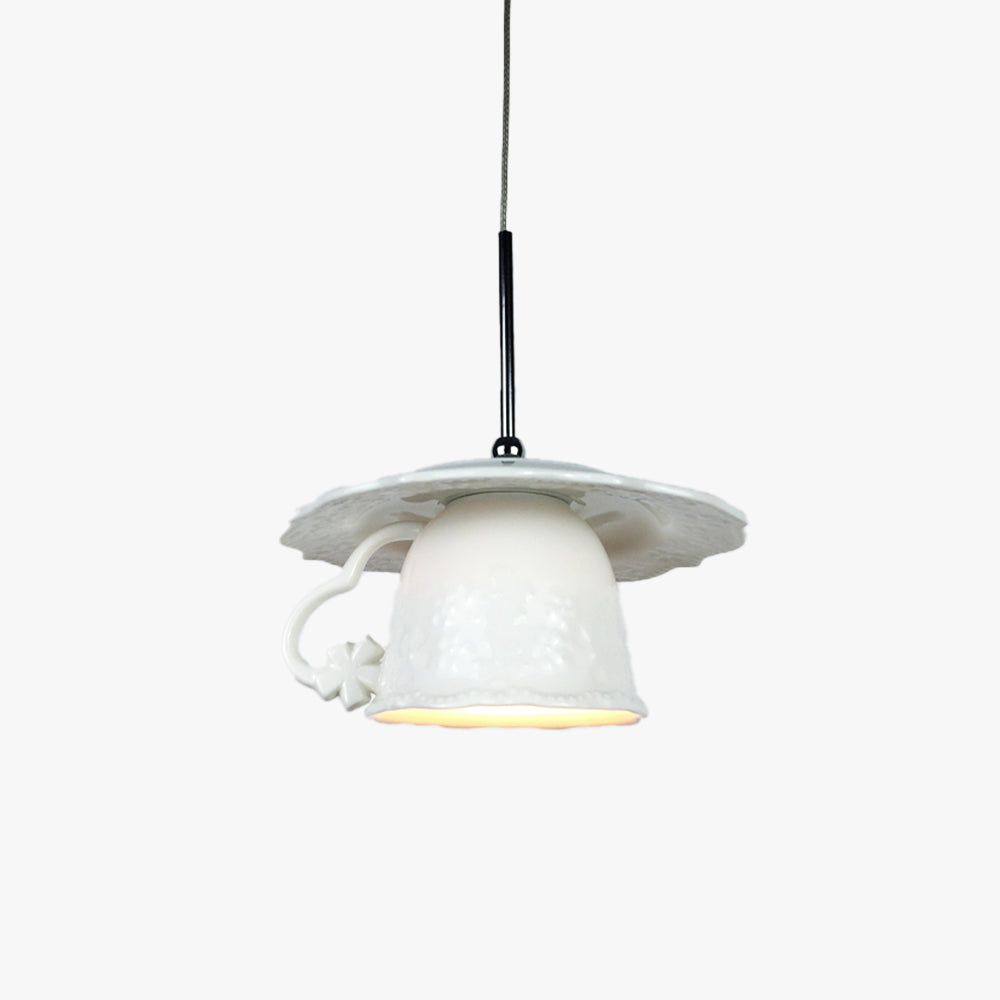 Pendant Light Nordic Ceramic LED With Ambient Glow