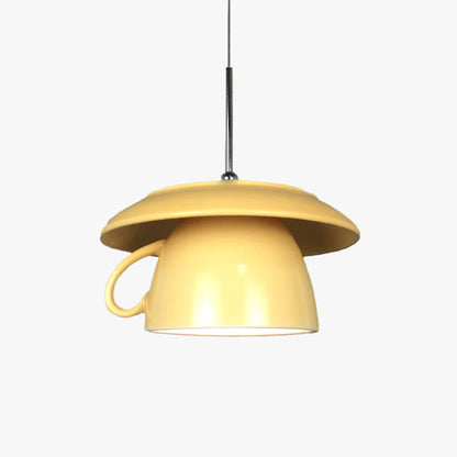 Ceramic Pop Art LED Pendant Light for Ambient Glow