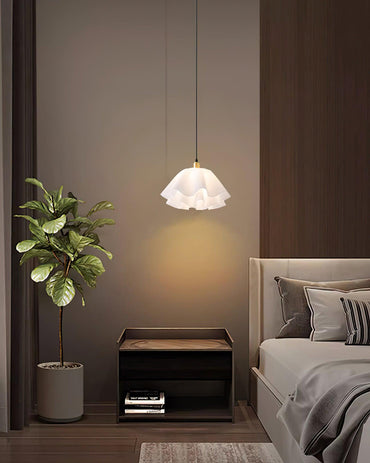 Warm Ambient Glow Pendant Light Petal