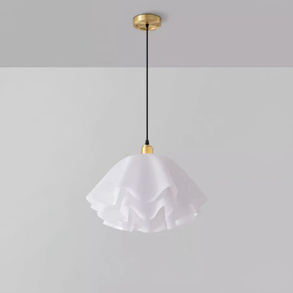 Warm Ambient Glow Pendant Light Petal